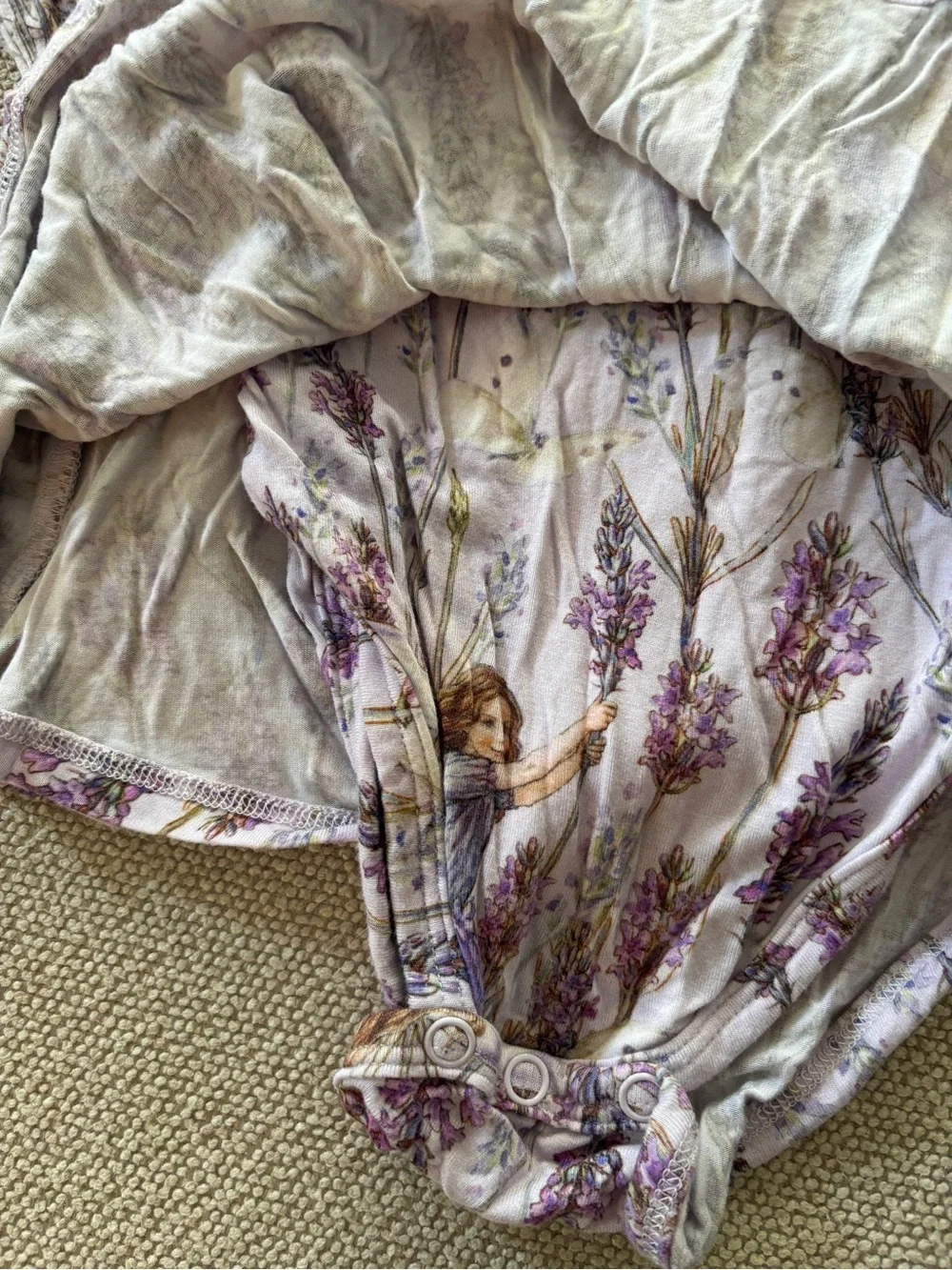 Posh Peanut x Flower Fairies Limited Edition Bodysuit Twirl Dress 12-18 Months